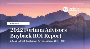 Fortuna Advisors Releases Annual Buyback ROI Report: S&amp;P 500 Buybacks Reach All-Time High; Tech, Industrials Deliver Top Results
