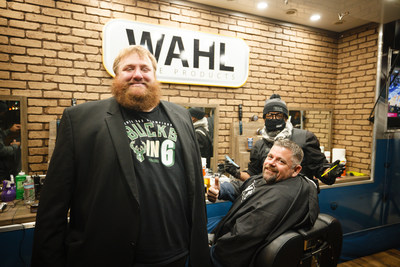 Facial-haired Bucks fans are invited to visit Ben Tajnai at the Wahl Mobile Barbershop on April 7, 2022, outside Fiserv Forum; for every FREE beard trim Wahl will donate $100 to support the United Performing Arts Fund (UPAF).