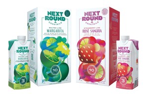 Constellation Brands Enters the Ready-to-Drink (RTD) Boxed Wine Cocktail Category with the Launch of Next Round Cocktails™, Artfully Designed to Serve a Crowd in Style
