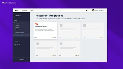 Integrate professional delivery at a flat rate per order.