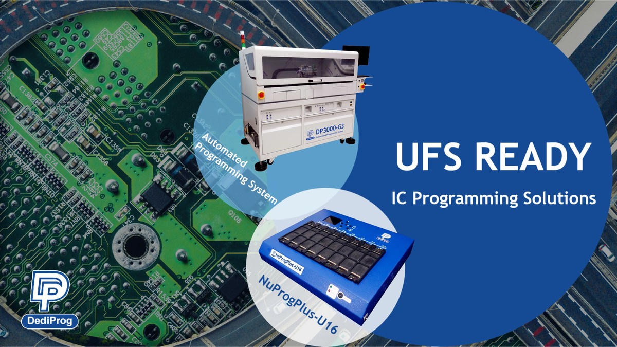 DediProg Champions Universal ALL-IN-ONE, UFS-Ready Programming Solution - Vimarsana News