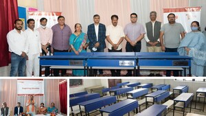 New Lease of Learning for East Delhi School Children with Furniture presented by Chegg India and SEEDS