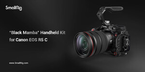 SmallRig présente le kit de cage « Black Mamba » pour la caméra Canon R5 C Cinema