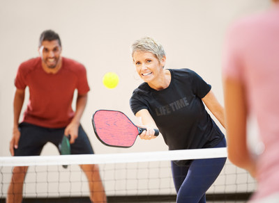 Life Time offers more permanent pickleball courts than any other company in America.