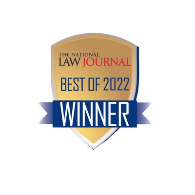 2022 SmartAdvocate/National Law Journal Winner Logo