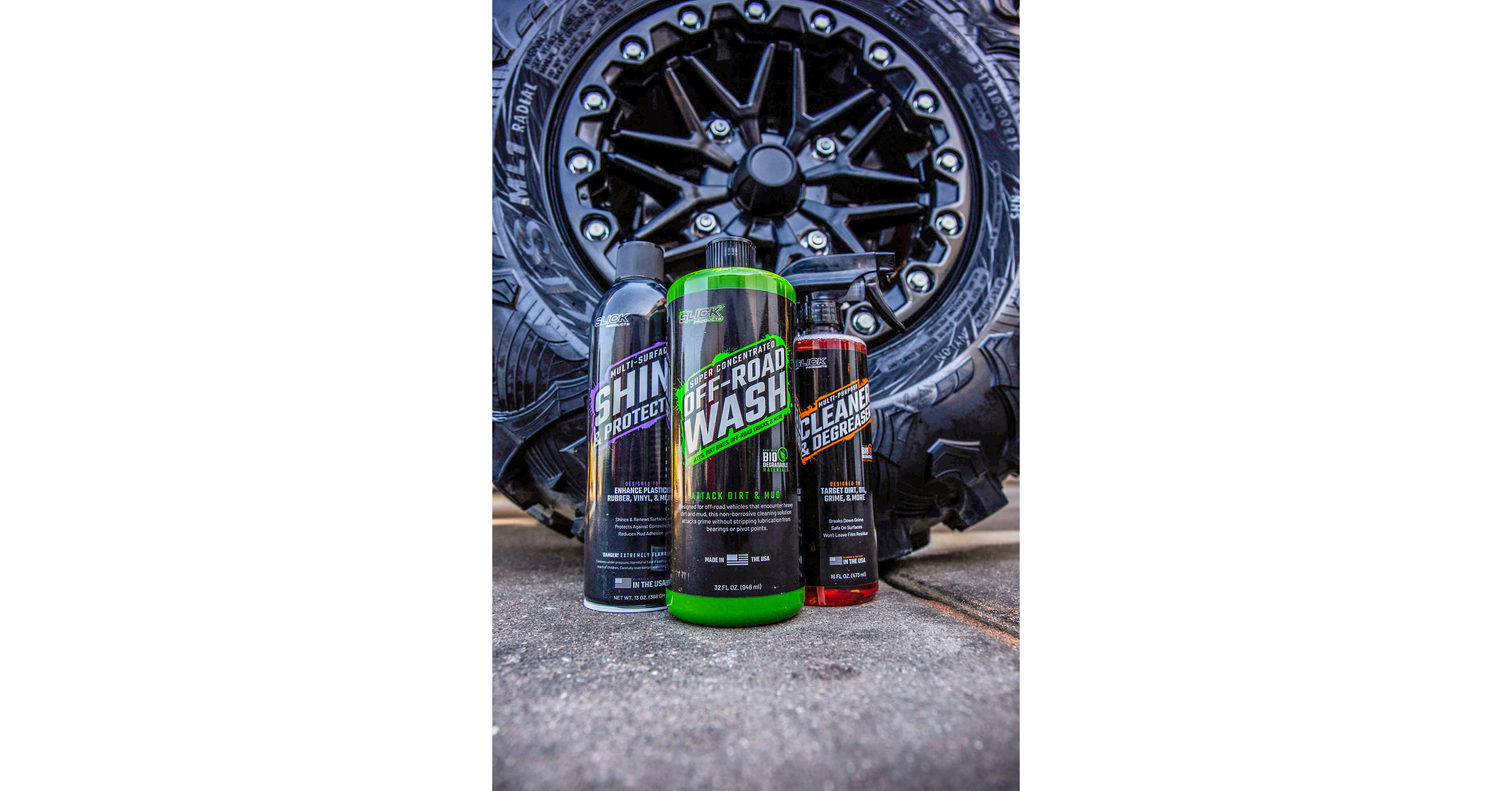 Slick Products OffRoad Wash 32 oz Pressure Washer Cleaning Solutions at