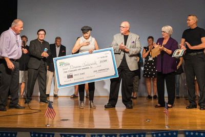 Cove Communities Annual Cove's Got Talent Finale 1st Place Winner presented with $2,500.