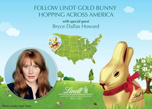 LINDT GOLD BUNNY AND BRYCE DALLAS HOWARD PARTNER TO CELEBRATE A MAGICAL EASTER SEASON  