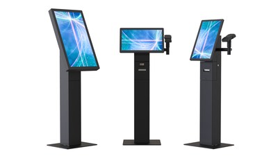 The SpacePole Kiosk is a multifunctional kiosk with maximum flexibility for a wide range of self-service applications.  It provides a configurable platform for self-service applications in the grocery, retail, hospitality, entertainment and transportation sectors.