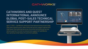 CathWorks and Quest International Announce Global Post-Sales Technical Service Support Partnership