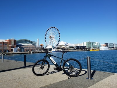 La bicicleta eléctrica HEAD MTB de motor central E-UP2. (PRNewsfoto/Cycle Force Group)