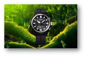 CASIO INTRODUCES PRO TREK TIMEPIECE WITH BIOMASS PLASTICS