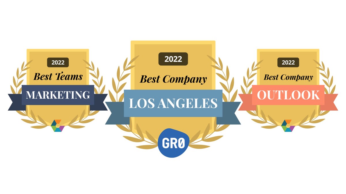 GR0 Wins Three Comparably Awards in Q1 2022, named Best Places to Work in Los Angeles - Vimarsana News