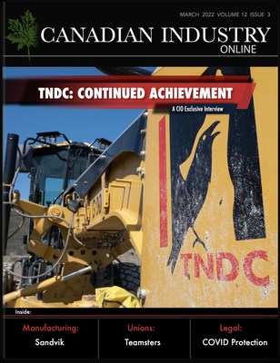 Sara Kopamees interviews TNDC's Paul Gruner for Canadian Industry magazine