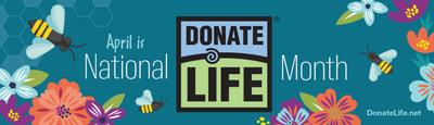 April is National Donate Life Month! #BeeADonor #DonateLife