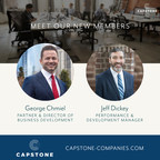 CAPSTONE EXPANDS LEADERSHIP TEAM TO POSITION FOR CONTINUED GROWTH
