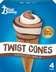 Experience a New Twist on Soft Serve Right From Your Freezer With New Twist Cones From Blue Bunny