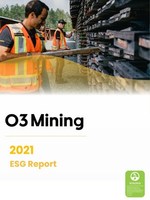 Download 2021 ESG Report (CNW Group/O3 Mining Inc.)
