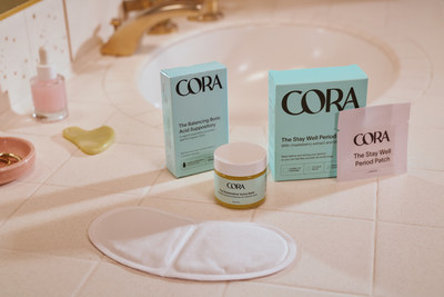 Adding to its period care and wellness line-up, Cora has introduced three new products, available at cora.life and select retailers nationwide.