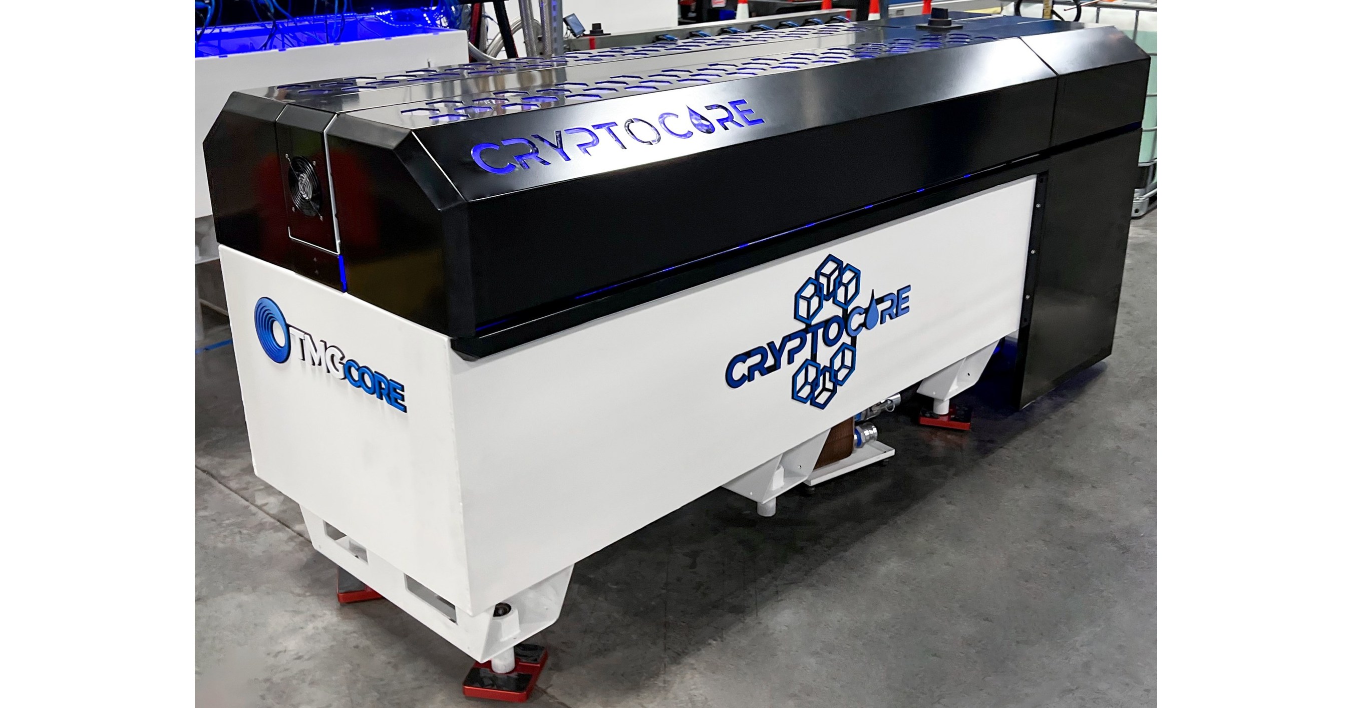 TMGcore, Inc. The Home of Immersion™ announces the launch of its  single-phase immersion mining tank CryptoCore