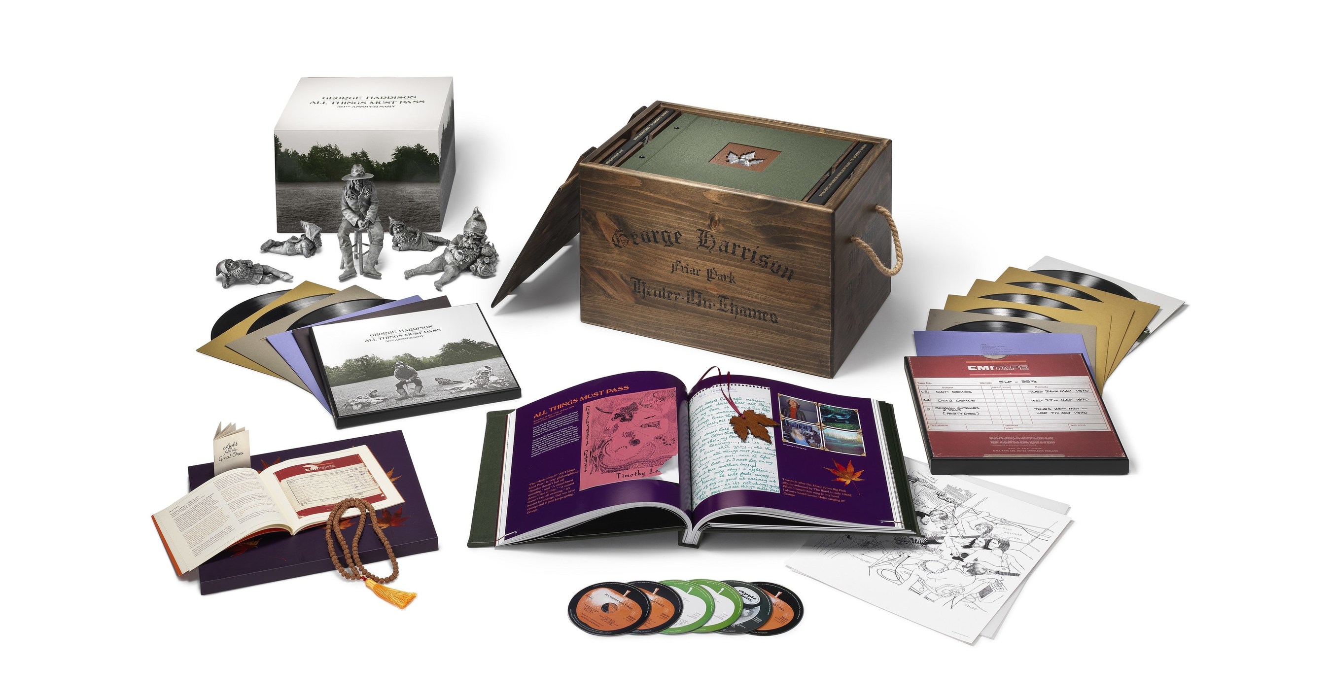 George Harrison S All Things Must Pass 50th Anniversary Edition Wins Grammy Award For Best Boxed Or Special Limited Edition Package At 64th Annual Grammy Awards