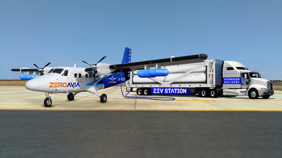 ZeroAvia and ZEV Station announce new partnership to develop hydrogen refueling ecosystem at California airports.
