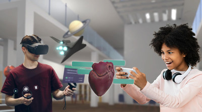 Zoe Immersive brings 3D creation without code and without programming on iOS, with Oculus Quest and HTC Vive.  It makes 3D creation, storytelling, design and more accessible.