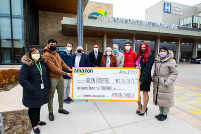 Amazon Canada donates more than $180,000 to Halton Region Organizations