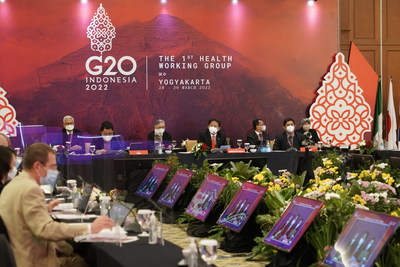 El Ministerio de Salud de Indonesia debatió sobre los protocolos sanitarios estándar a nivel mundial en las reuniones del HWG (PRNewsfoto/The Indonesian Ministry of Health)