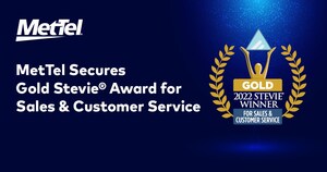 MetTel Secures Gold Stevie® Award for Sales &amp; Customer Service