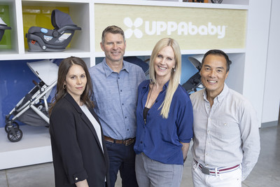 UPPAbaby Executive Team
L to R: Amy Alabaster, Bob Monahan, Robin Holler, Trung Phung