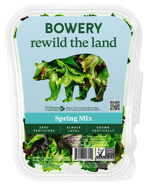 Bowery Farming Partners with The Nature Conservancy to Support Rewilding Efforts Through 'Rewild the Land' Initiative