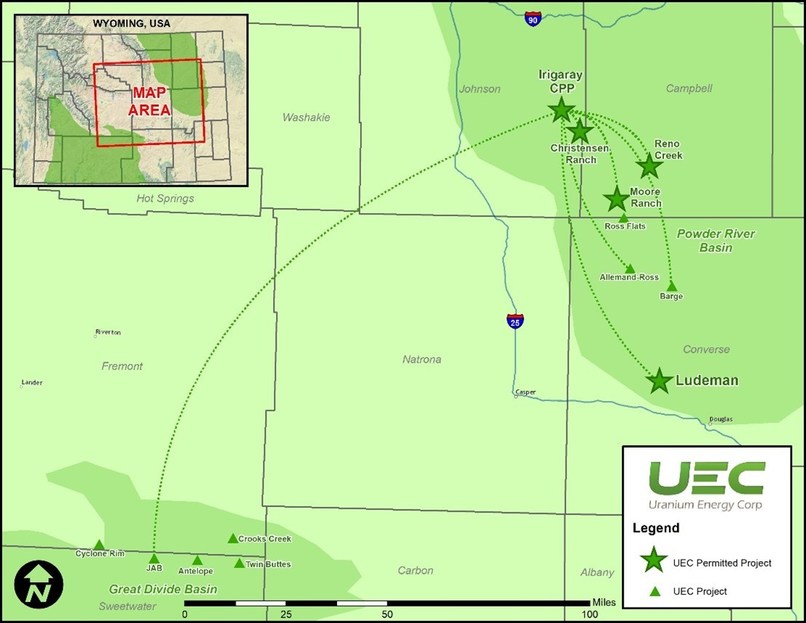 Uranium Energy Corp Launches Wyoming Hub and Spoke Platform with Filing of S-K 1300 Technical Report Summary - Vimarsana News