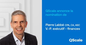 QScale annonce la nomination de Pierre Labbé au poste de vice-président exécutif - finances