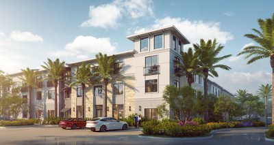 Aileron Apartments will be 287 one and two bedroom units in North Phoenix. (PRNewsfoto/TRIUMPH PROPERTIES GROUP)