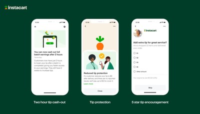 INSTACART INTRODUCES FIRST-OF-ITS-KIND TIP PROTECTION AND MORE