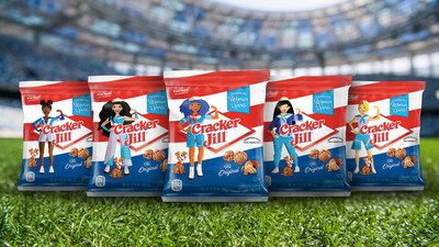 Cracker Jill comes to life through five different representations on a series of special-edition bags. (PRNewsfoto/Frito-Lay North America)