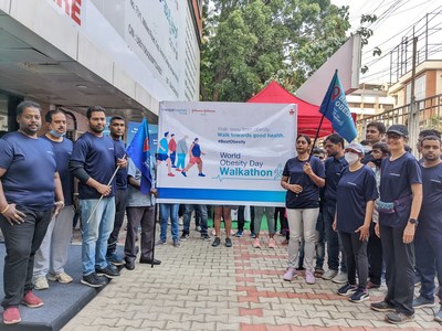 Marathon for obesity awareness flagged off by Dr. G. Moinoddin, Consultant - Bariatric & Advanced Laparoscopic Surgery, Manipal Hospital Miller's Road