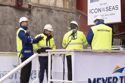 Construction on Royal Caribbean's highly anticipated Icon of the Seas reached a new milestone. A keel-laying ceremony took place at Finnish shipyard Meyer Turku to celebrate the progress on the revolutionary cruise ship.