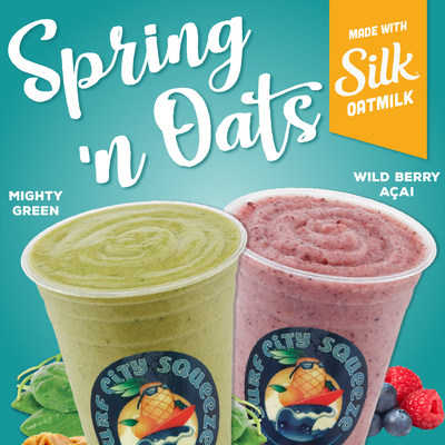 Spring 'n Oats Smoothies