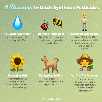 Let's Ditch Synthetic Pesticides!