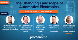 proteanTecs to Host Leading Industry Experts for Panel Discussion on the Changing Landscape of Automotive Electronics