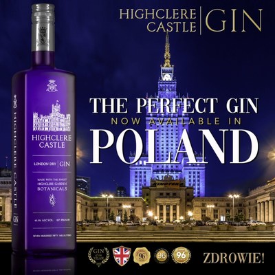 Highclere Castle Gin now available in Poland