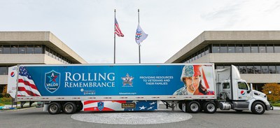 36 PepsiCo drivers – who happen to be military veterans themselves – will transport the American flag across the country, handing it off to one another at relay points from Seattle to New York.
