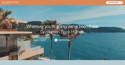 BookHuman.travel web site