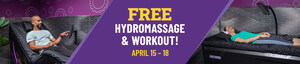 DE-STRESS THIS TAX SEASON WITH A FREE WORKOUT AND HYDROMASSAGE AT PLANET FITNESS