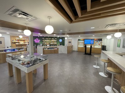 Located in New England’s Golden Triangle retail district at 85 Worcester Rd., the new dispensary provides an elevated in-store experience.