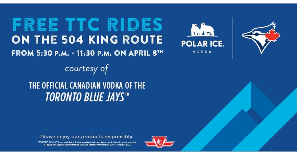 Polar Ice becomes official Canadian vodka of the Toronto Blue Jays » Media  in Canada