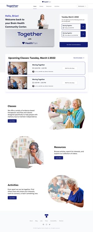 Together Senior Health Launches First Integrated Platform for Cognitive Health