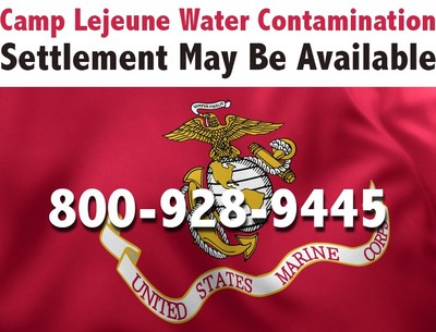 Where you at Camp Lejeune exposed to Water Contamination? Settlement may be available. Call today 800-928-9445 www.selingerlaw.com